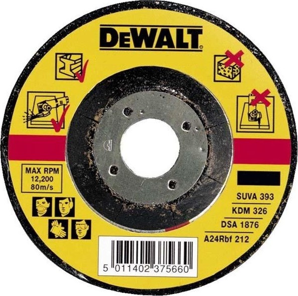 ლითონის სახეხი დისკი, 180 მმ