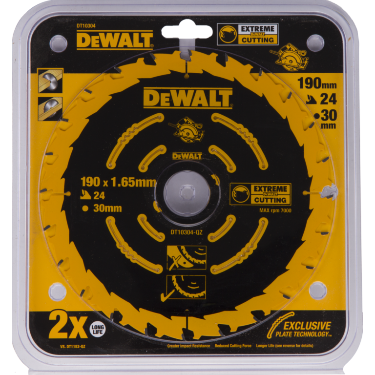 ცირკული ხერხის პირი 190X30X24