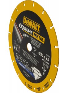 მეტალის საჭრელი დისკი ალმასის პირით 230 მმ